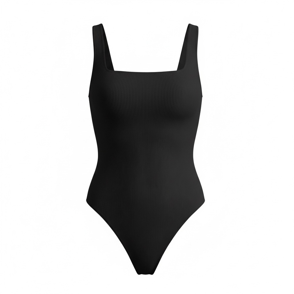 Bodysuit Trio - Black, White, Brown - Picture 4 of 6